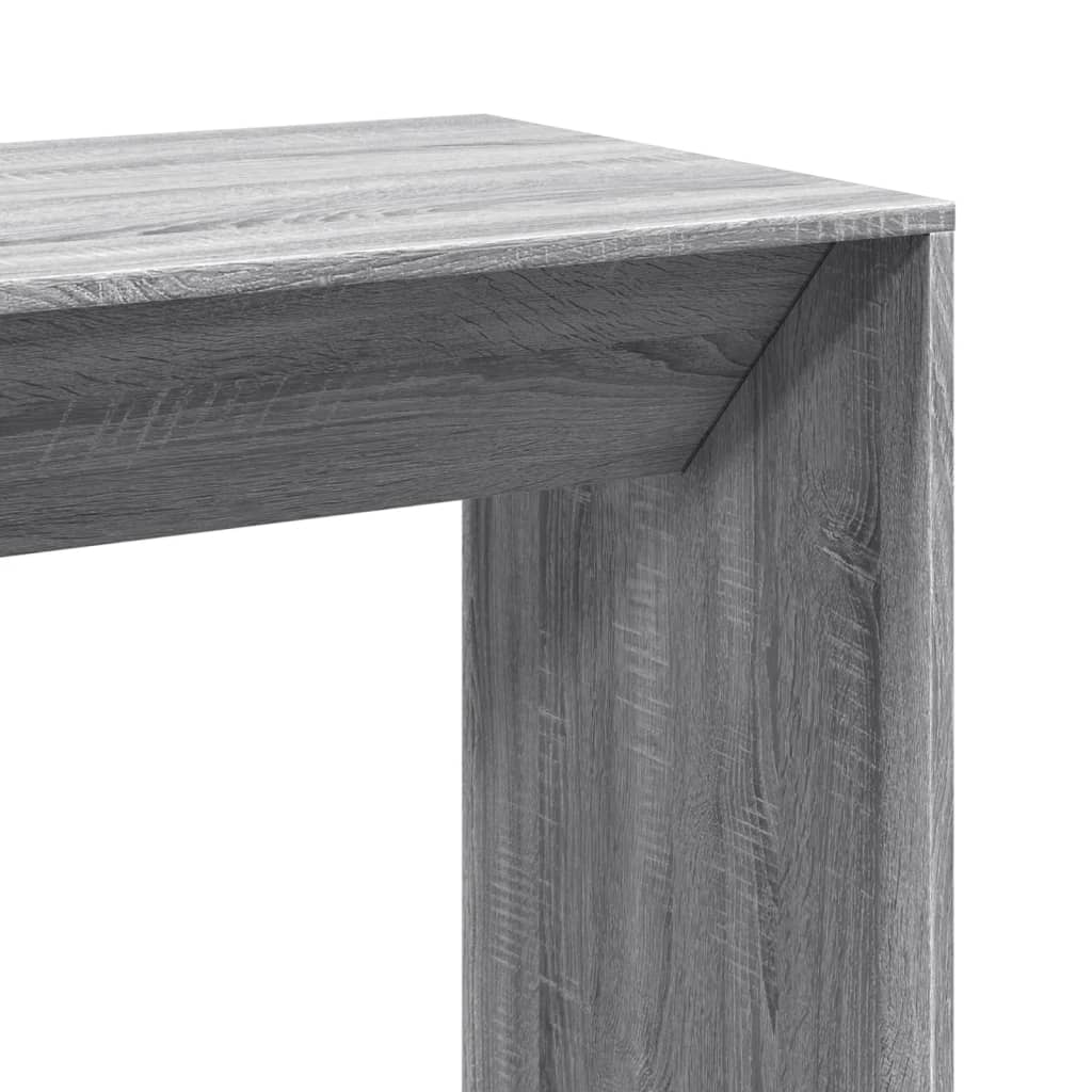 Barski stol sivi 102 x 50 x 103,5 cm od konstruiranog drva