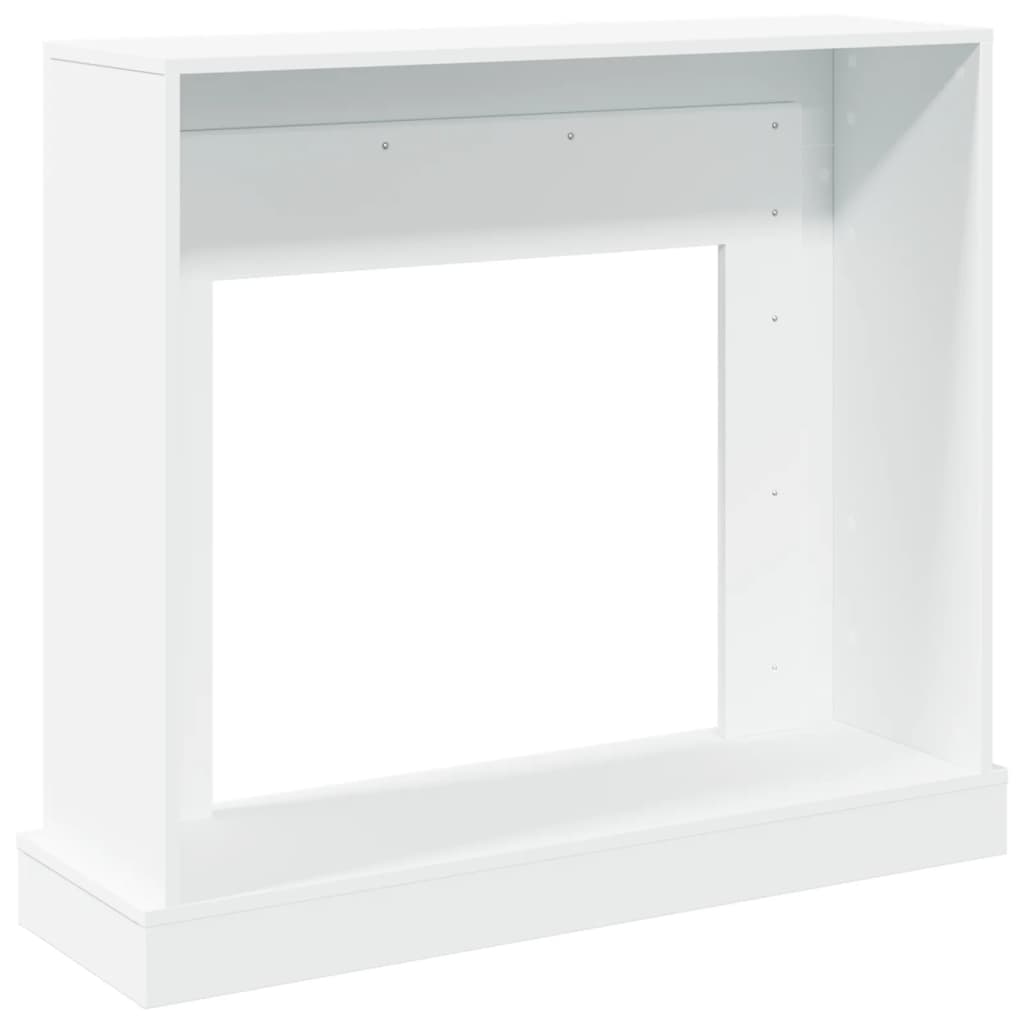 Okvir za kamin bijeli 100 x 30 x 87,5 cm od konstruiranog drva