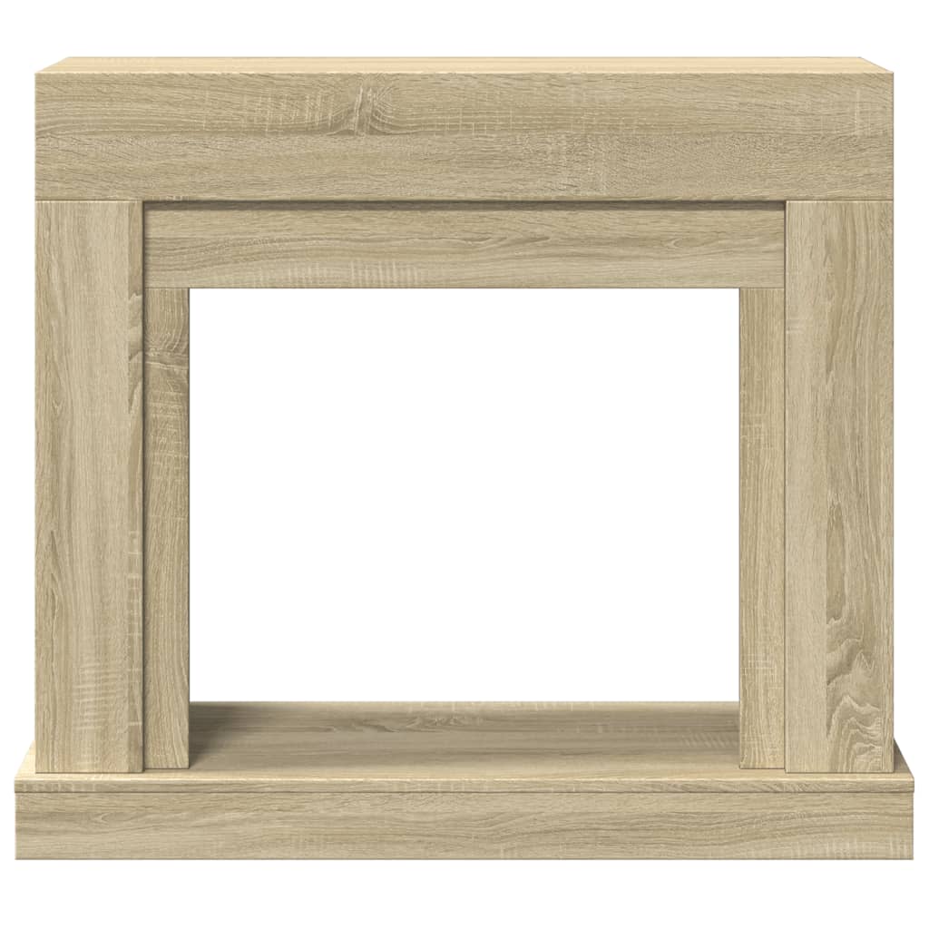 Okvir za kamin boja hrasta 100x30x87,5 cm od konstruiranog drva