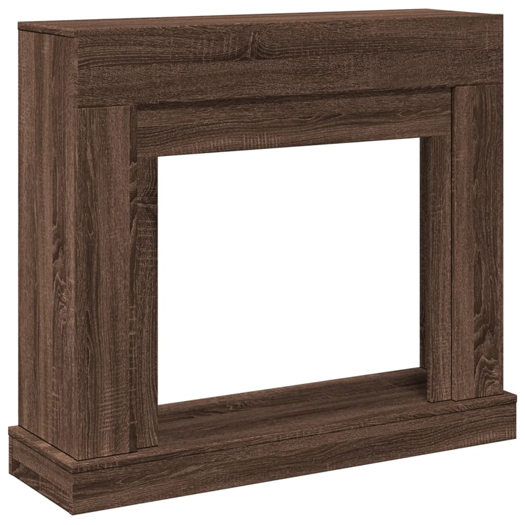 Okvir za kamin boja hrasta 100x30x87,5 cm od konstruiranog drva