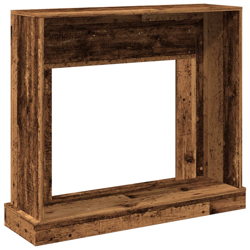Okvir za kamin boja drva 100x30x87,5 cm od konstruiranog drva