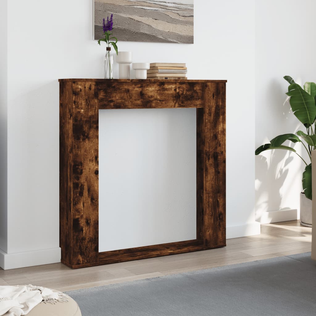 Okvir za kamin boja hrasta 100x20x100 cm od konstruiranog drva