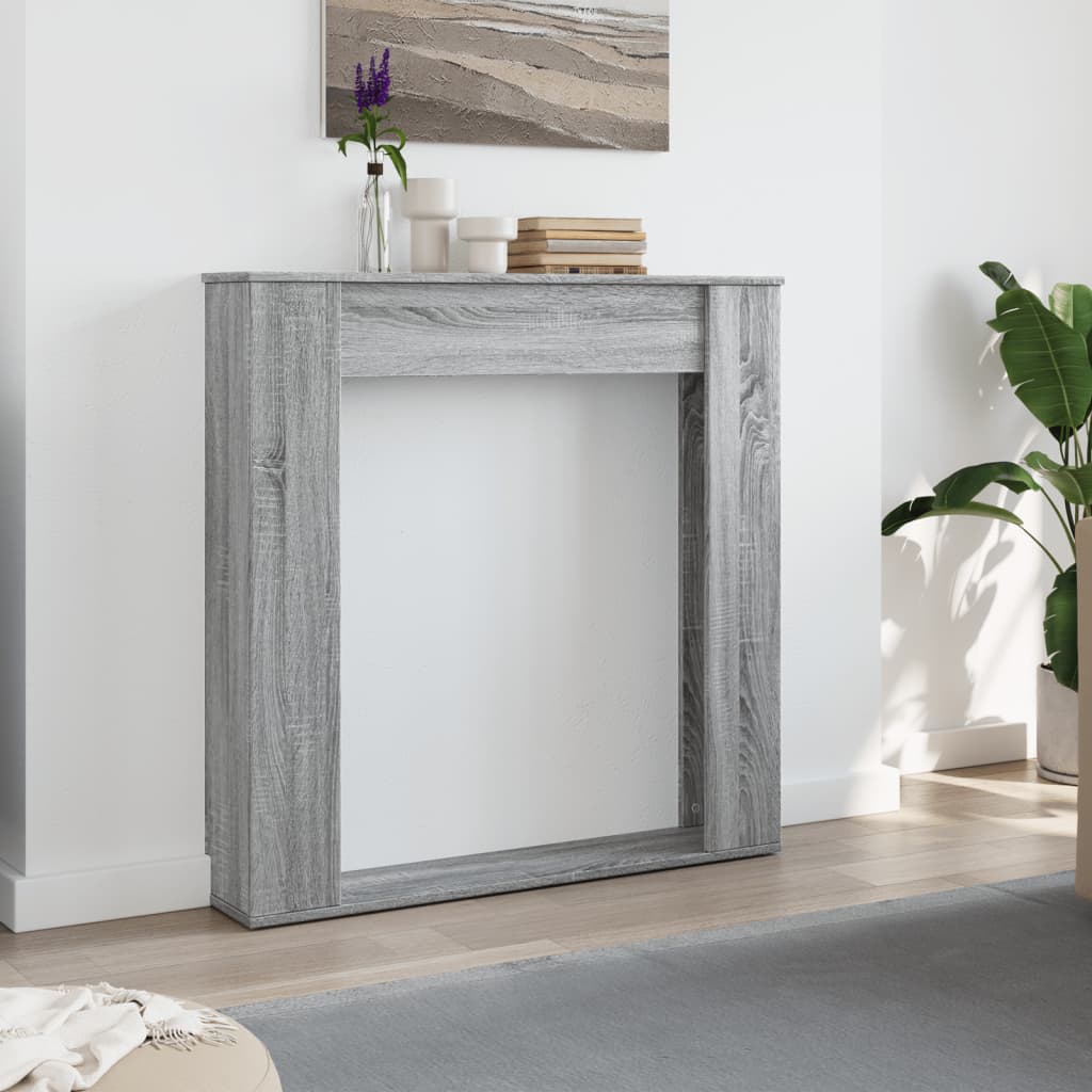 Okvir za kamin boja hrasta 100x20x100 cm od konstruiranog drva