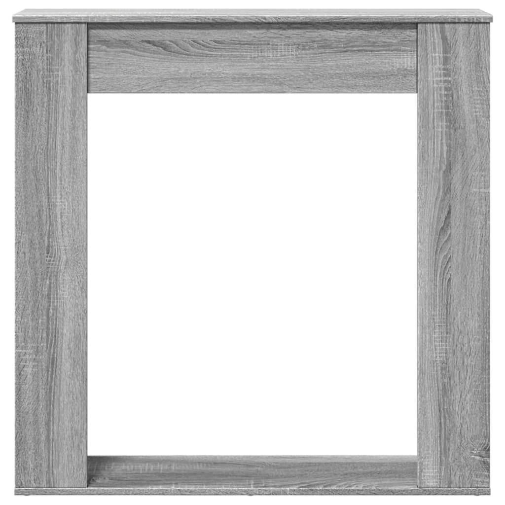 Okvir za kamin boja hrasta 100x20x100 cm od konstruiranog drva