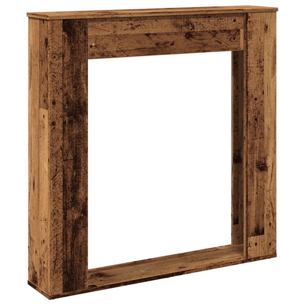 Okvir za kamin boja hrasta 100x20x100 cm od konstruiranog drva