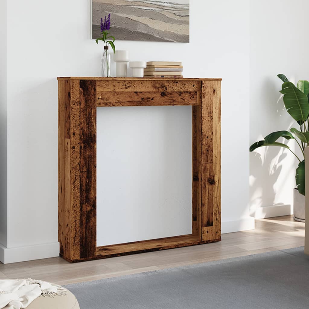 Okvir za kamin boja hrasta 100x20x100 cm od konstruiranog drva