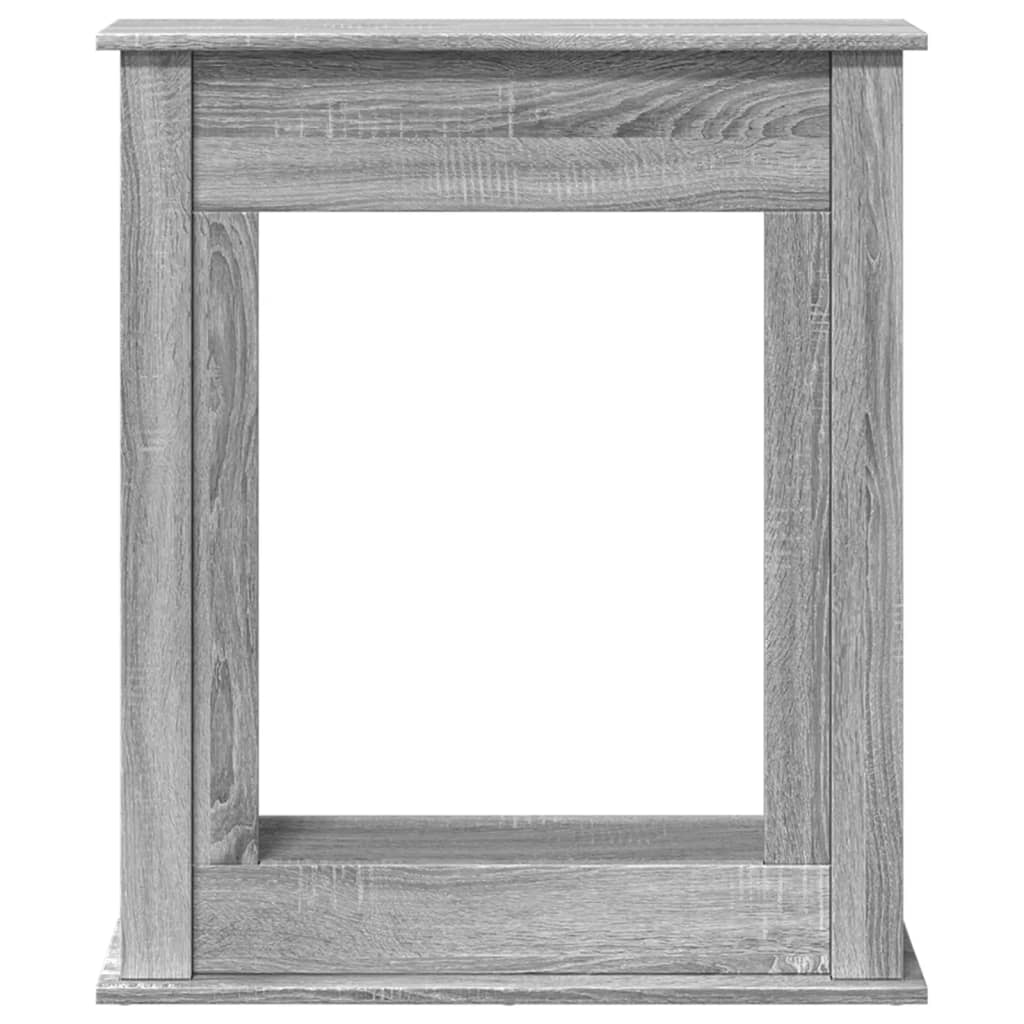 Okvir za kamin boja hrasta 75x20x87,5 cm od konstruiranog drva