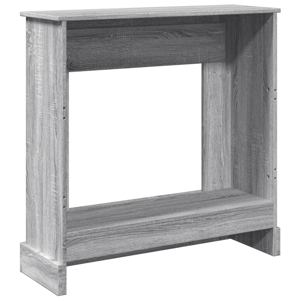 Okvir za kamin boja hrasta 90x30x90 cm od konstruiranog drva