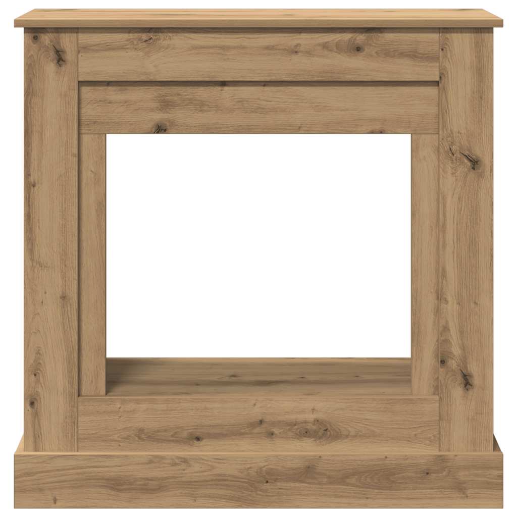 Okvir za kamin boja hrasta 90x30x90 cm od konstruiranog drva