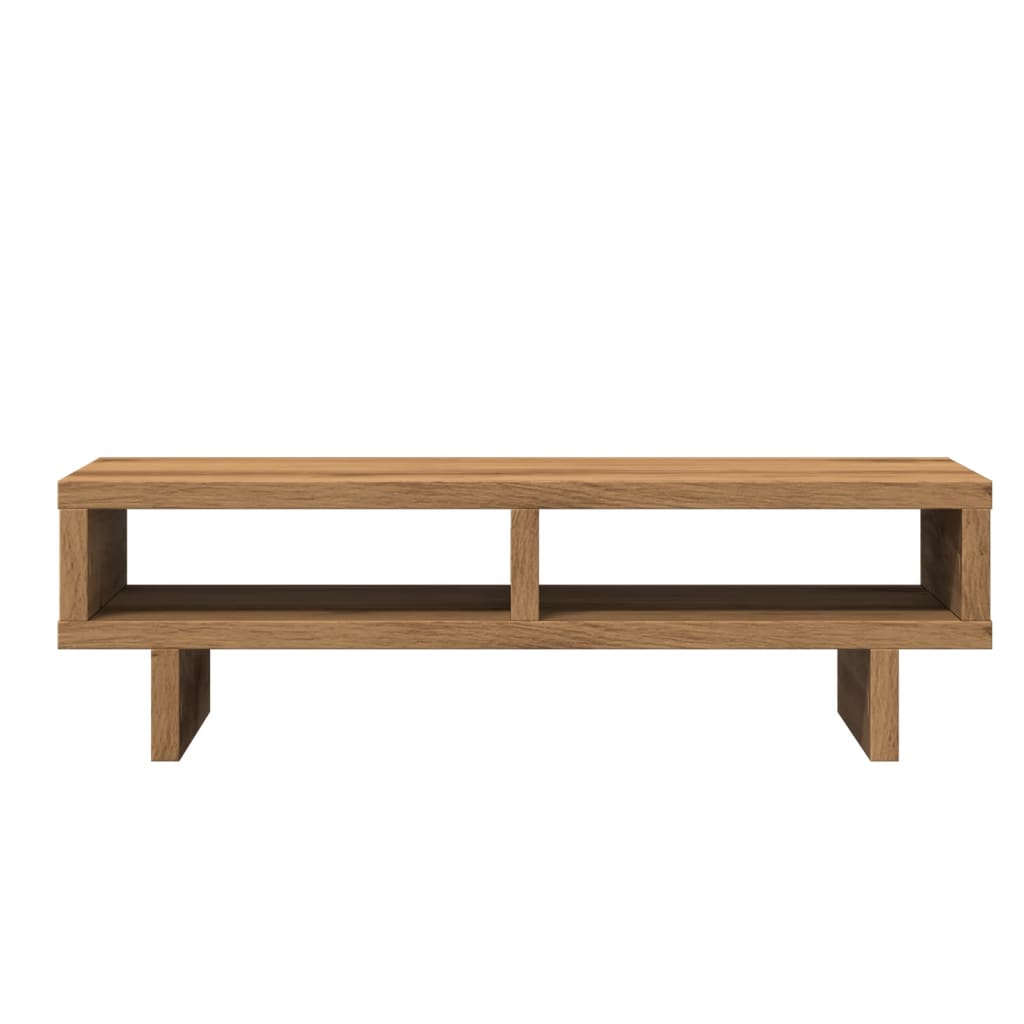 Stalak za monitor boja hrasta 50x27x15 cm konstruirano drvo
