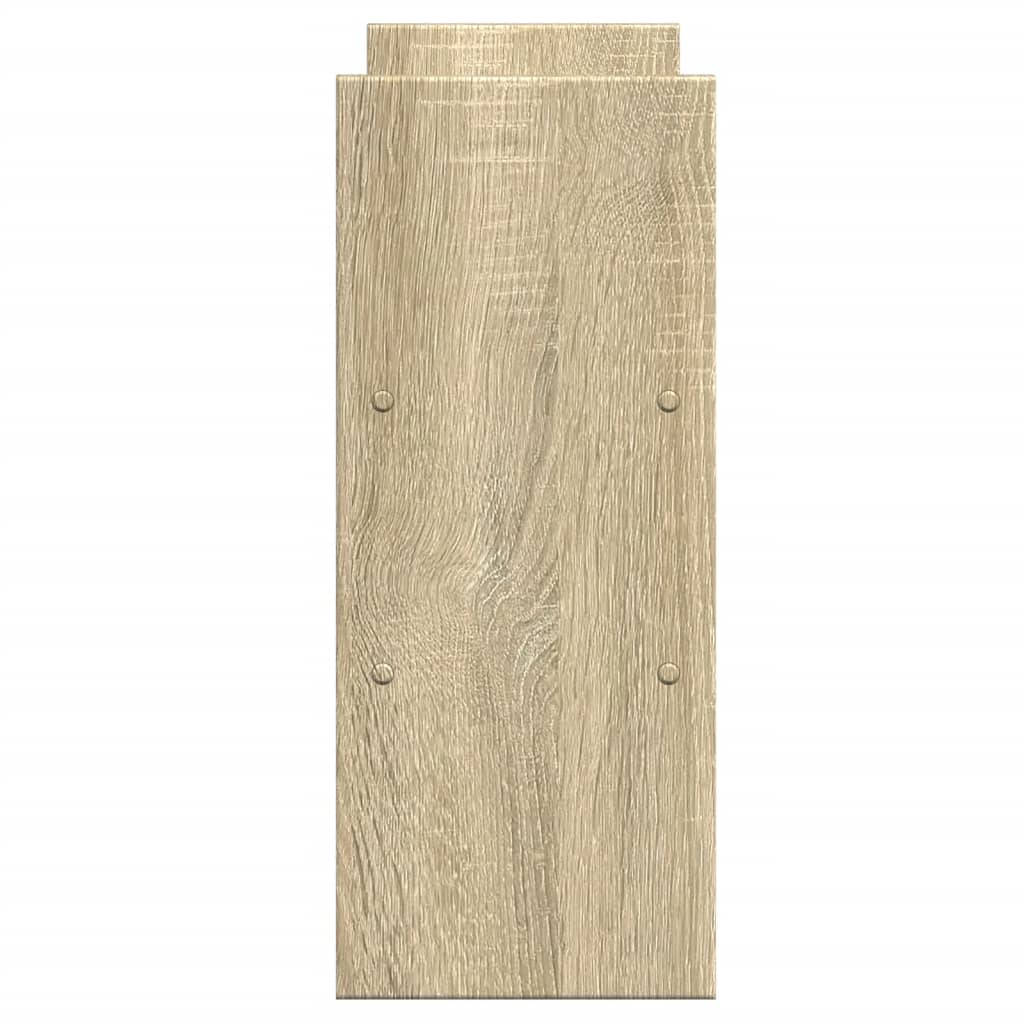 Organizator za stol podesivi boja hrasta 40 x 17 x 41 cm drveni