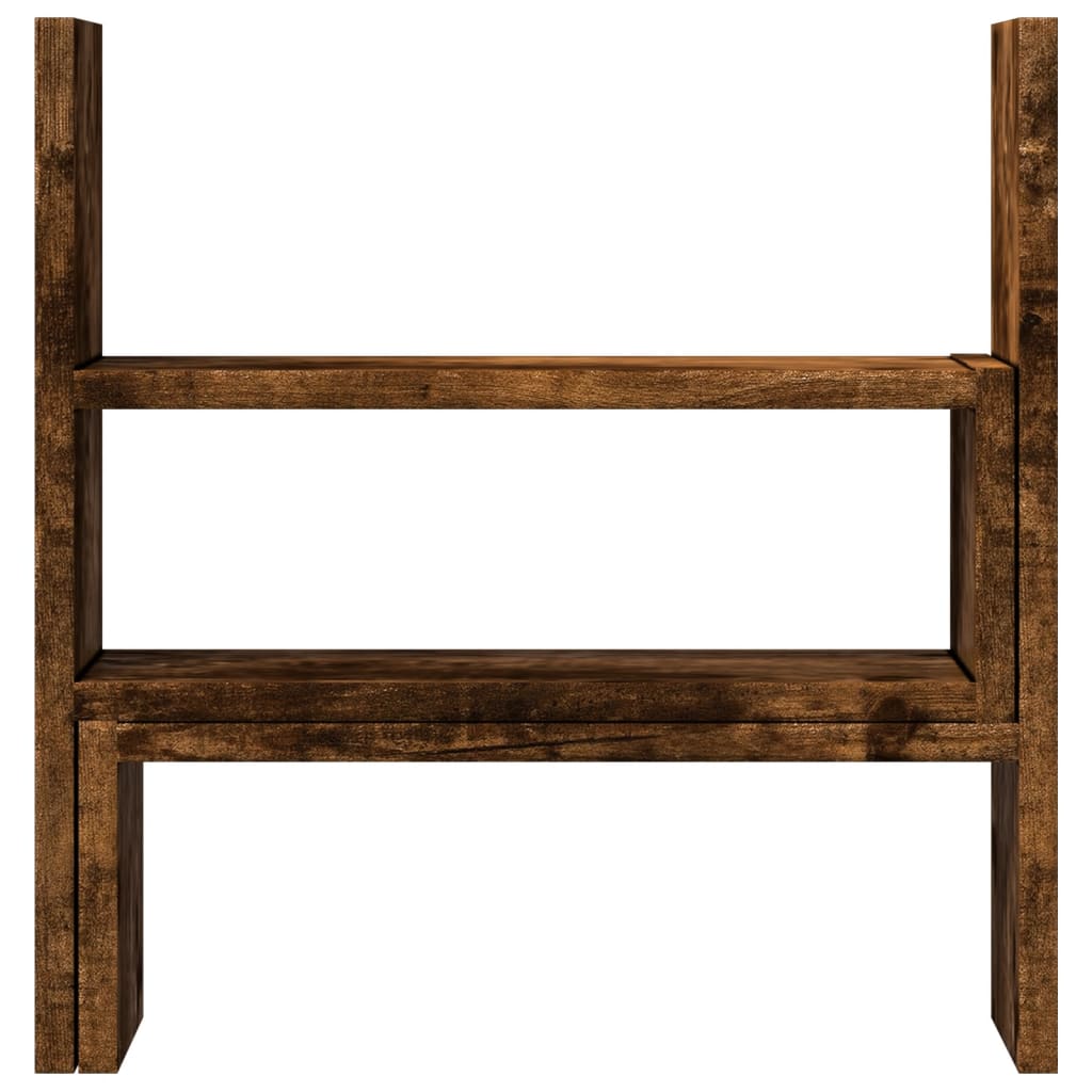 Organizator za stol podesivi boja hrasta 40 x 17 x 41 cm drveni