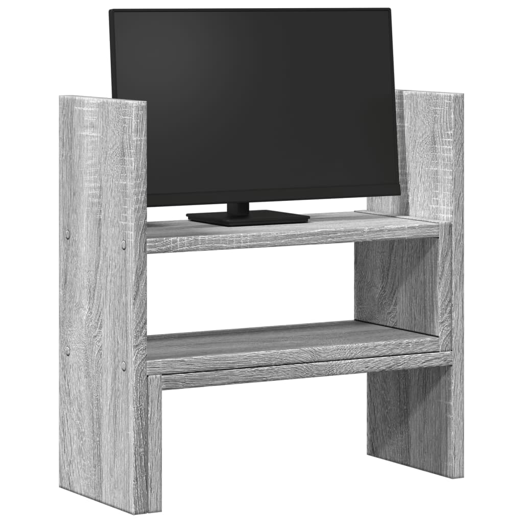 Organizator za stol podesivi boja hrasta 40 x 17 x 41 cm drveni