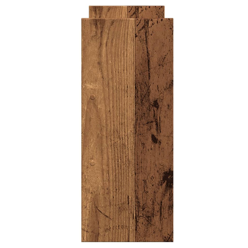 Organizator za stol podesivi boja drva 40 x 17 x 41 cm drveni