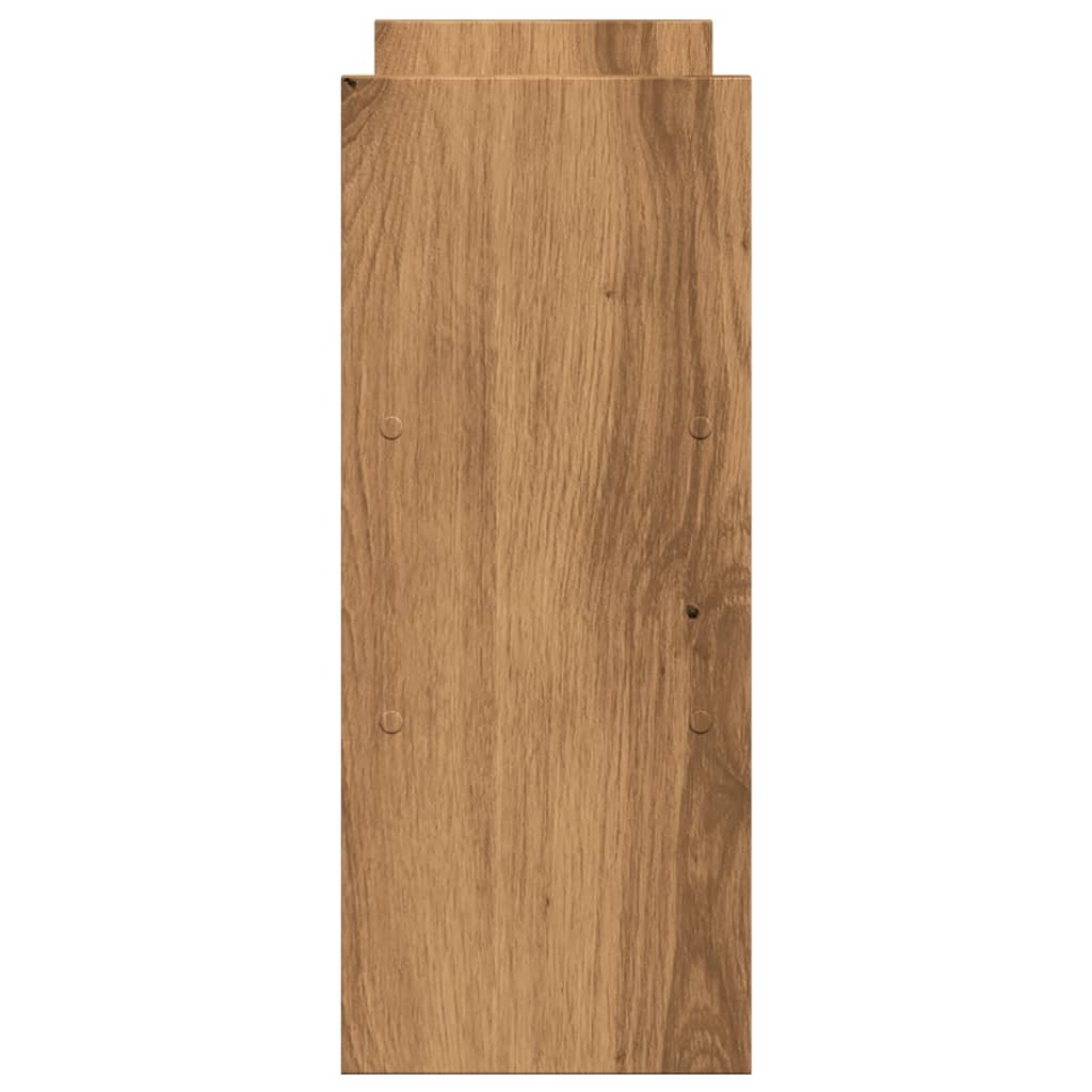 Organizator za stol podesivi boja hrasta 40 x 17 x 41 cm drveni