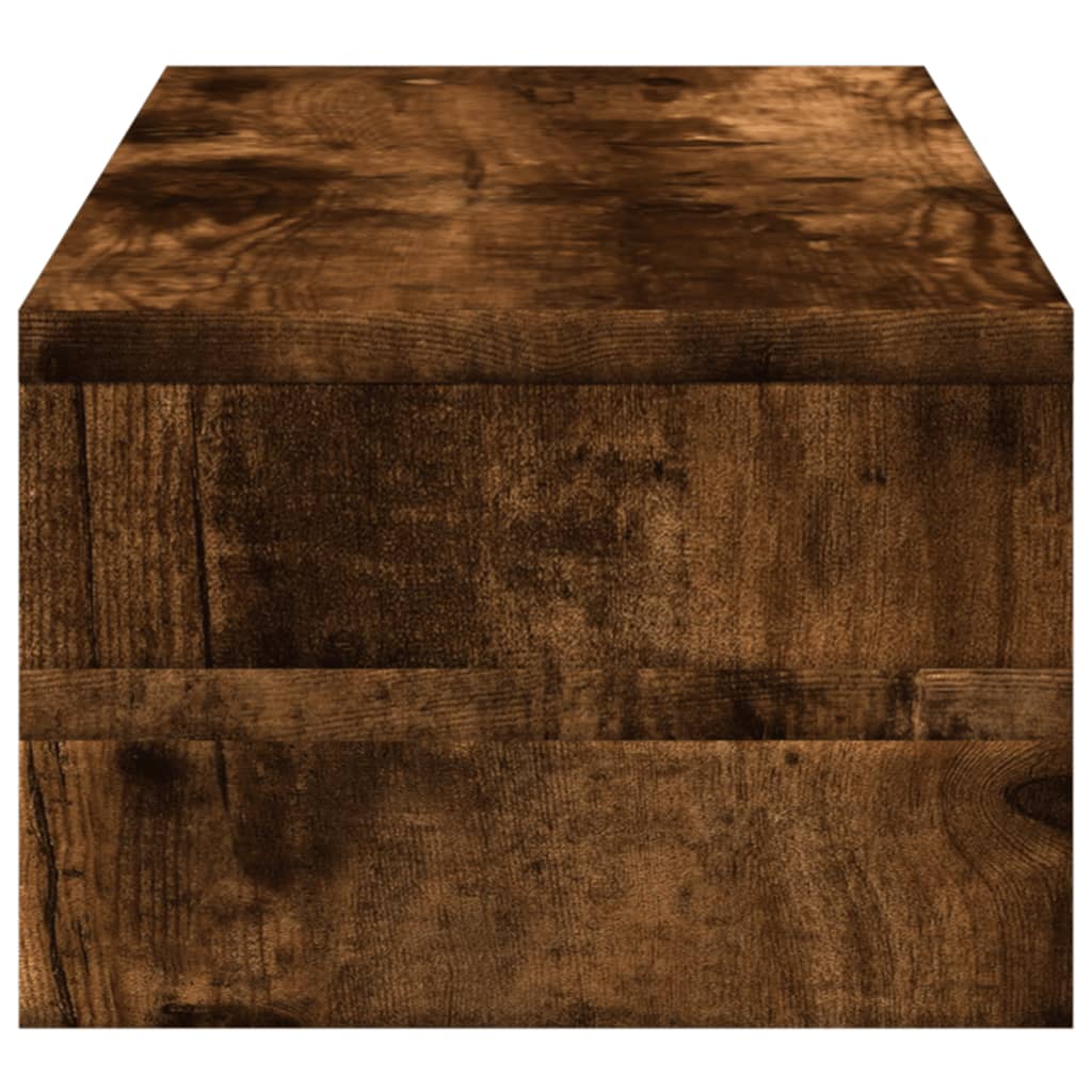 Stalak za monitor boja dimljenog hrasta 54x22x15 cm drveni