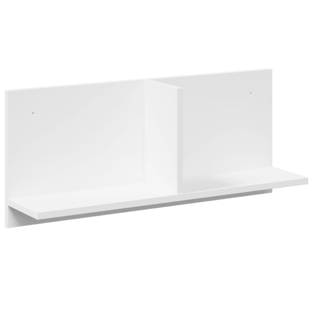 Zidni ormarić bijeli 70x16,5x30 cm od konstruiranog drva