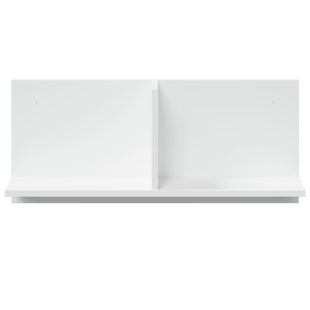 Zidni ormarić bijeli 70x16,5x30 cm od konstruiranog drva