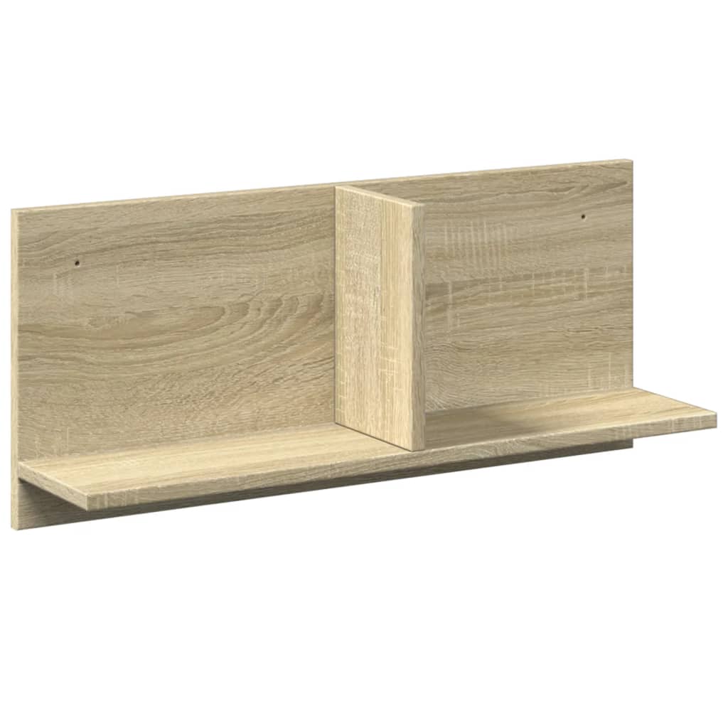 Zidni ormarić 70x16,5x30cm boja hrasta sonome konstruirano drvo