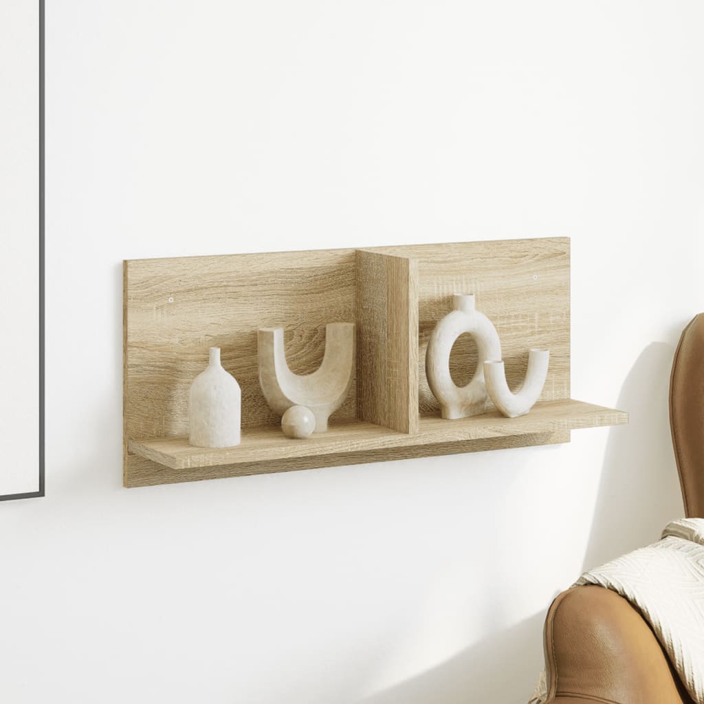 Zidni ormarić 70x16,5x30cm boja hrasta sonome konstruirano drvo