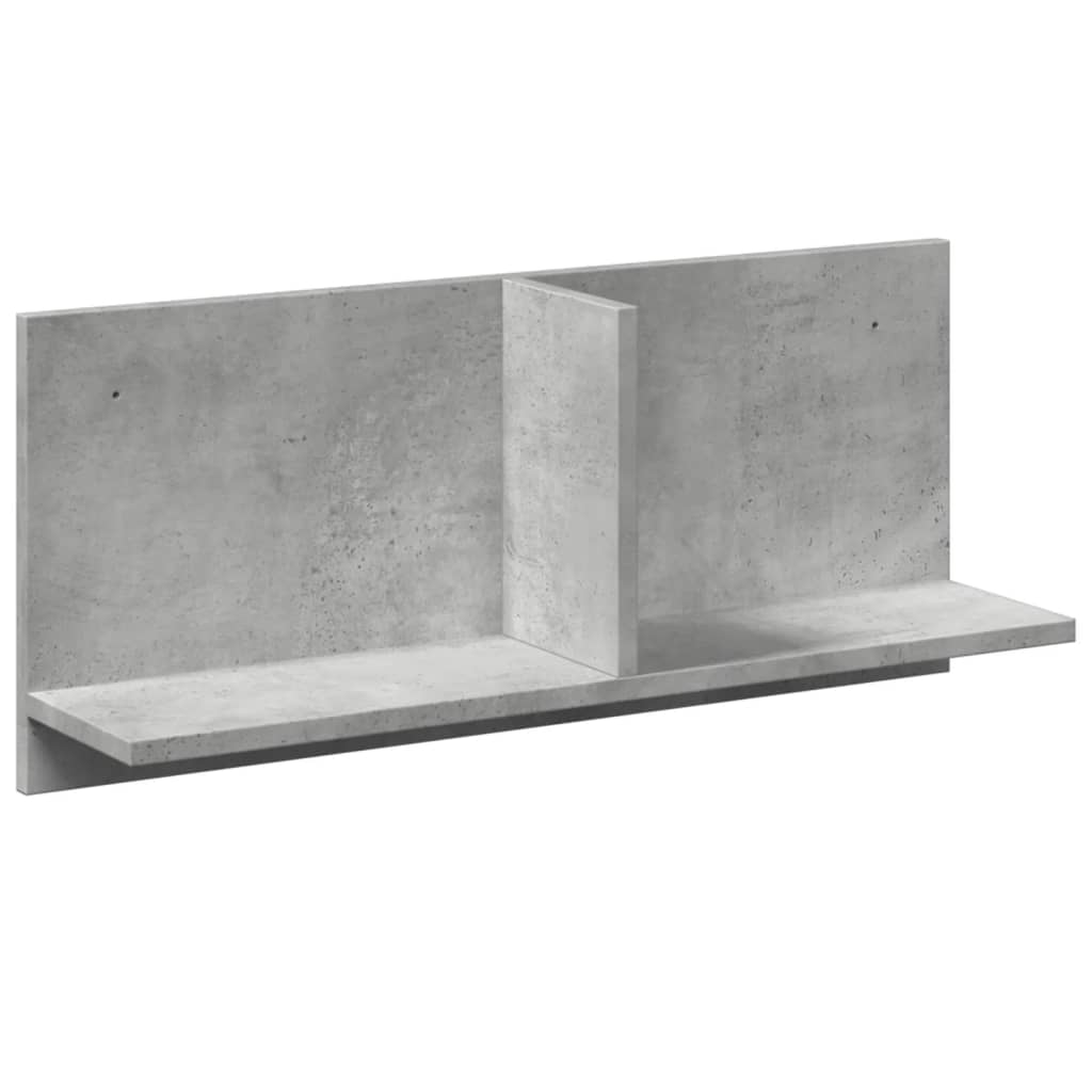 Zidni ormarić 70x16,5x30 cm siva boja hrasta konstruirano drvo