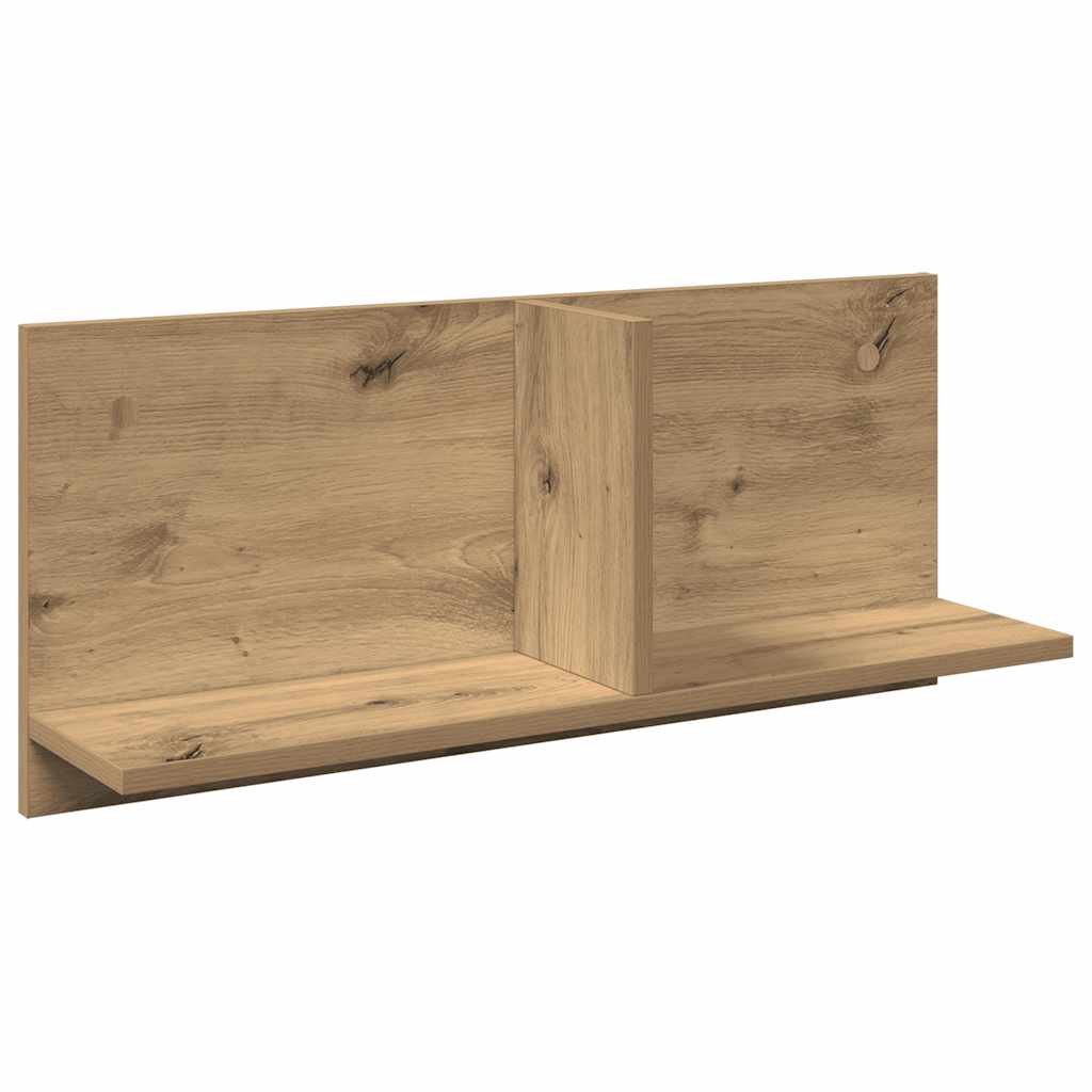 Zidni ormarić boja hrasta 70x16,5x30 cm konstruirano drvo