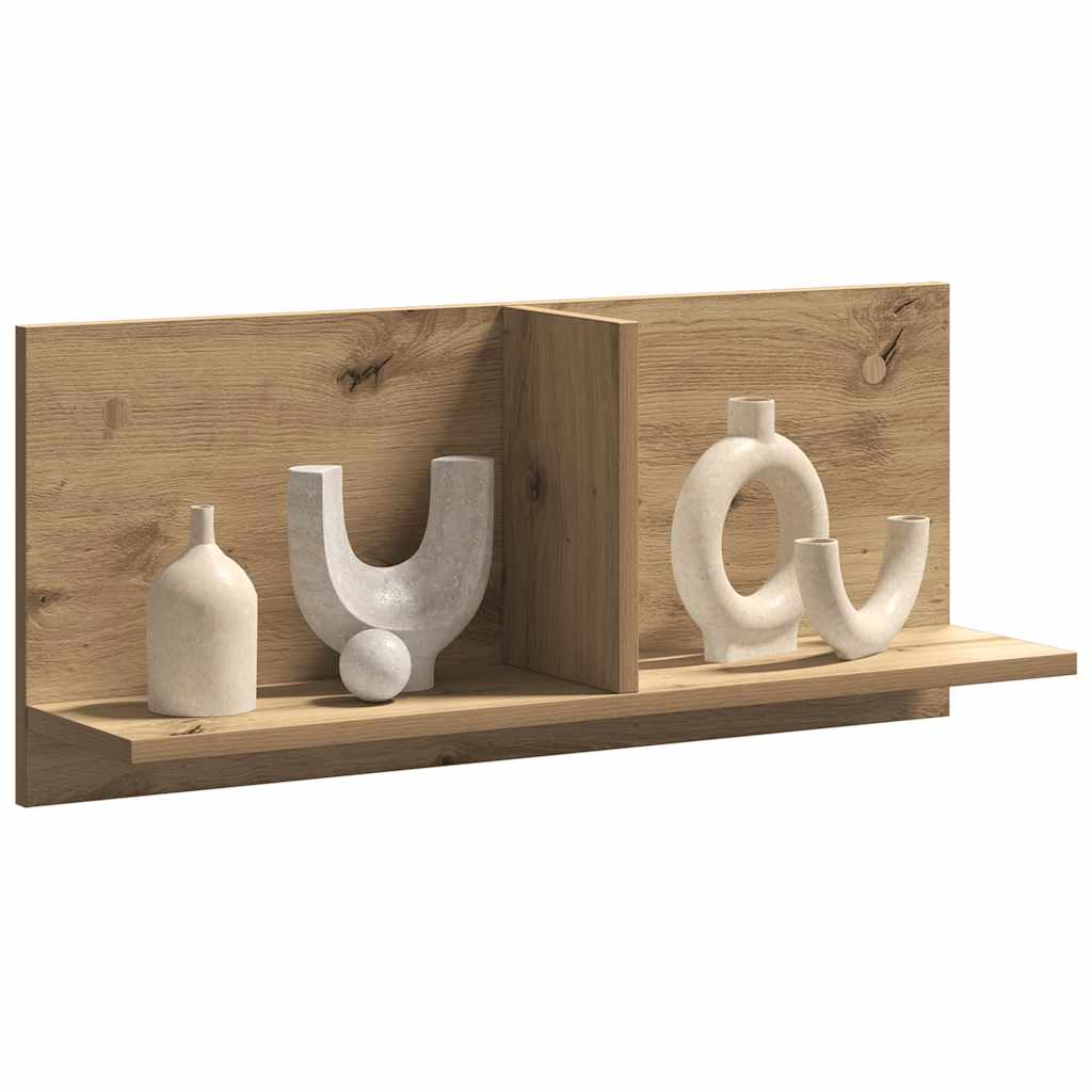 Zidni ormarić boja hrasta 70x16,5x30 cm konstruirano drvo