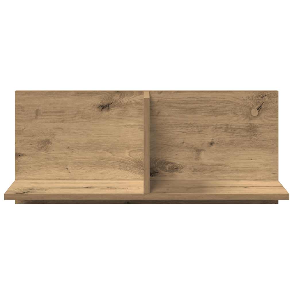 Zidni ormarić boja hrasta 70x16,5x30 cm konstruirano drvo