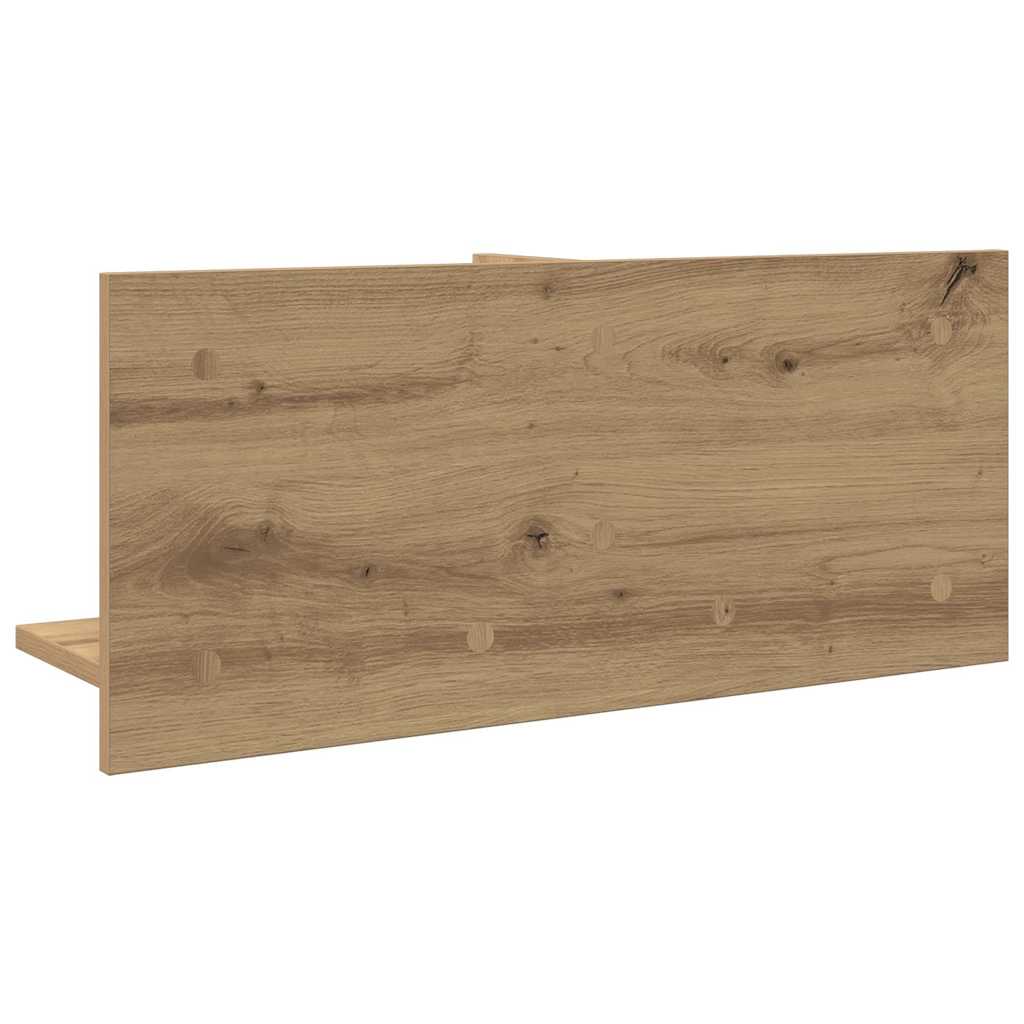 Zidni ormarić boja hrasta 70x16,5x30 cm konstruirano drvo