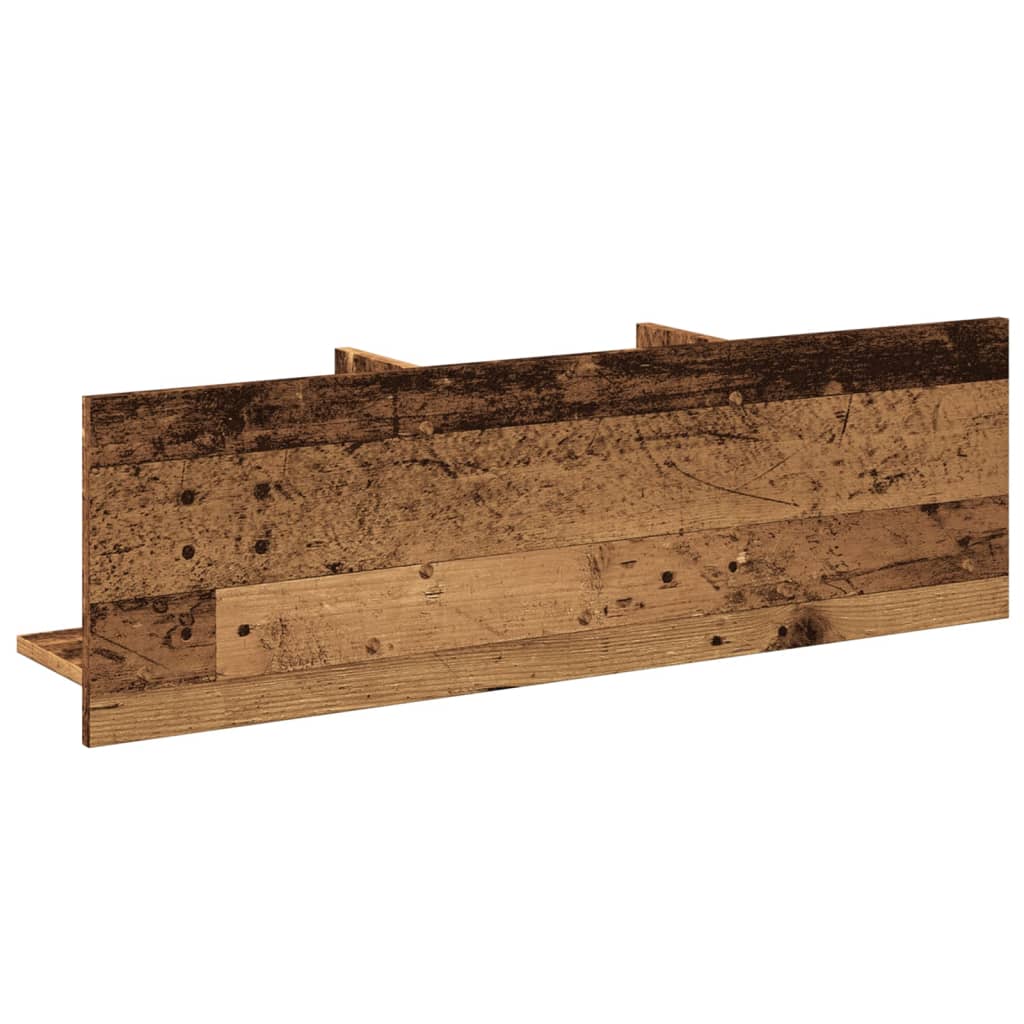 Zidni ormarić boja starog drva 100x16,5x30 cm konstruirano drvo