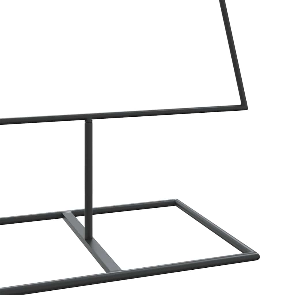 Metalno ukrasno božićno drvce crno 150 cm
