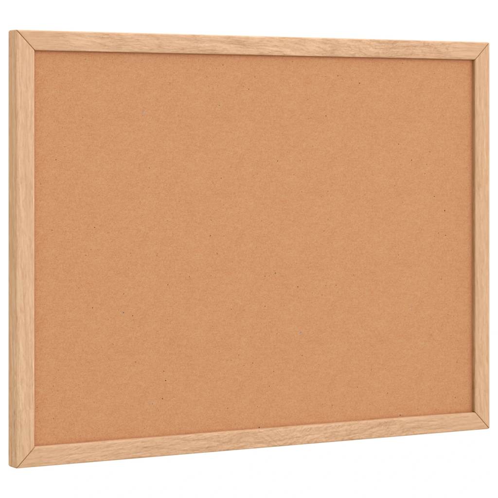 Ploča od pluta s okvirom od punog drva borovine 40x30 cm