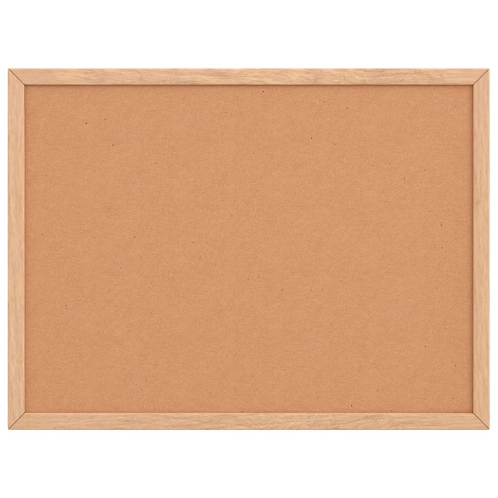 Ploča od pluta s okvirom od punog drva borovine 40x30 cm