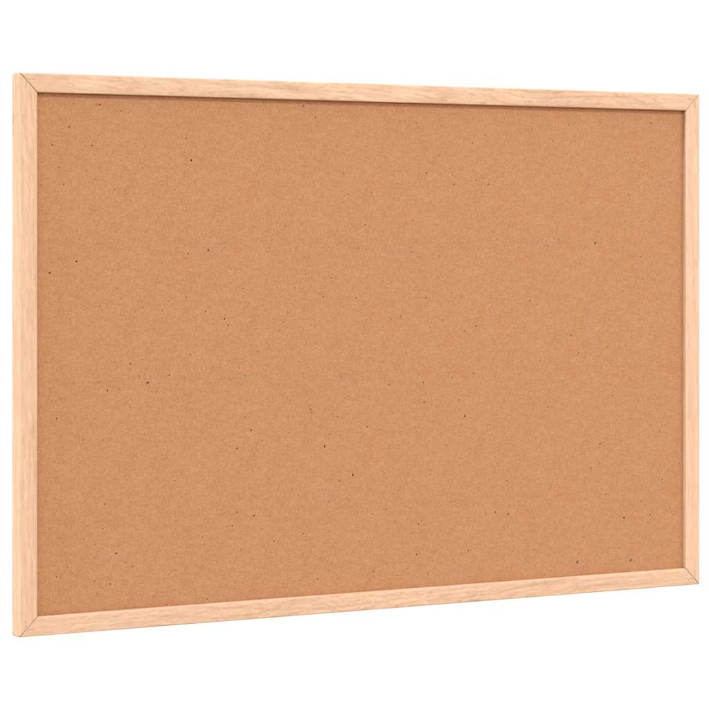 Ploča od pluta s okvirom od masivnog borovog drva 60x40 cm