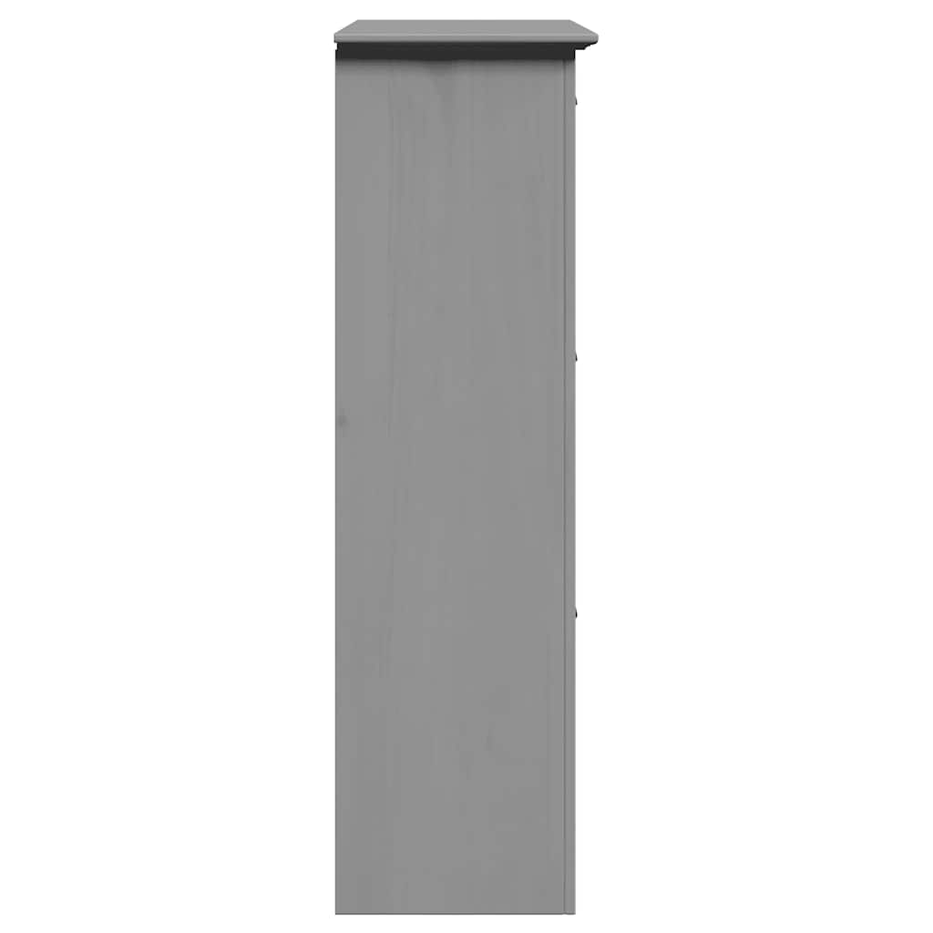 Stalak za cipele "BODO" sivi 80x35x118 cm