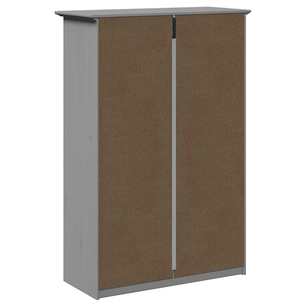 Stalak za cipele "BODO" sivi 80x35x118 cm