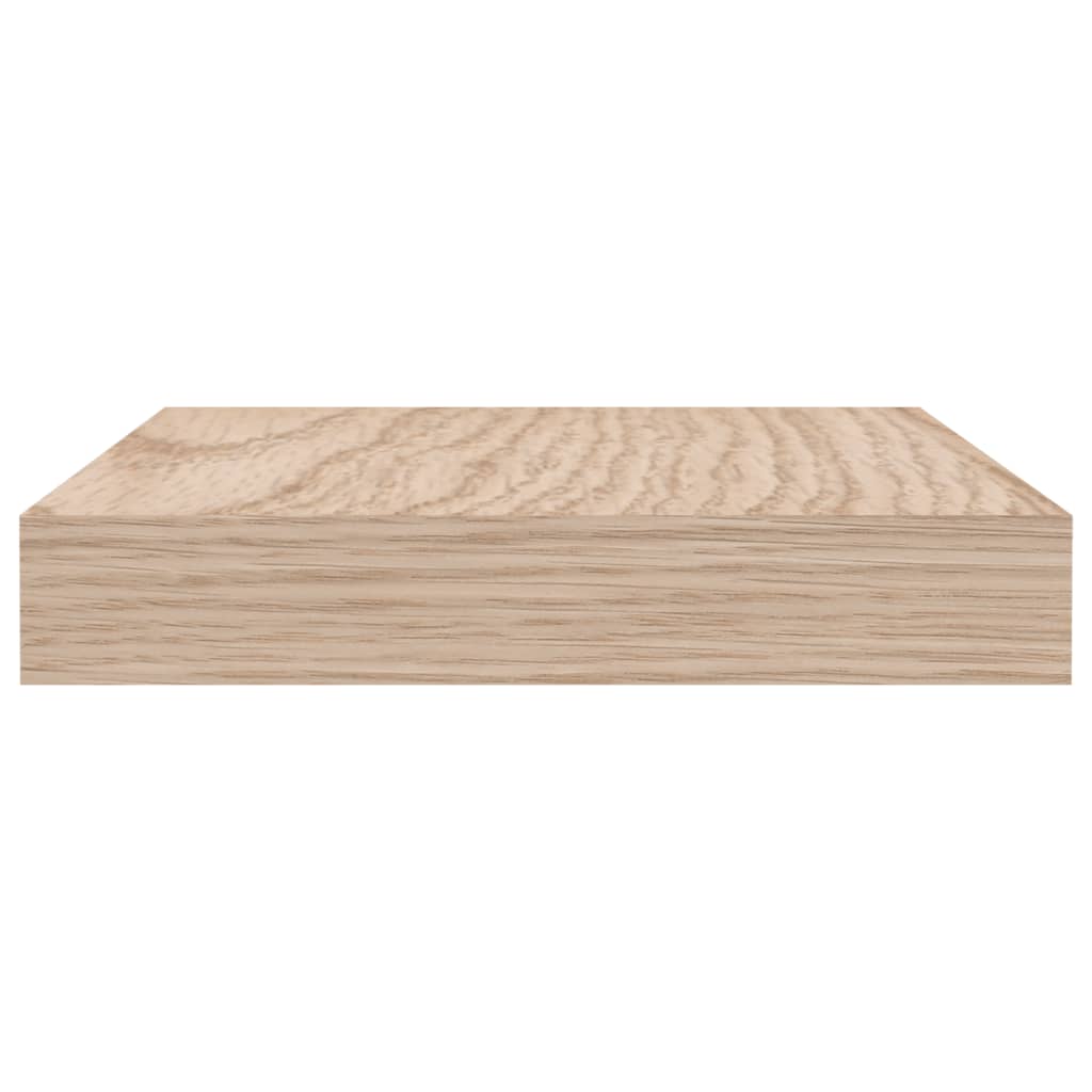 Plutajuće police 2 kom 60x23,5x4 cm od konstruiranog drva