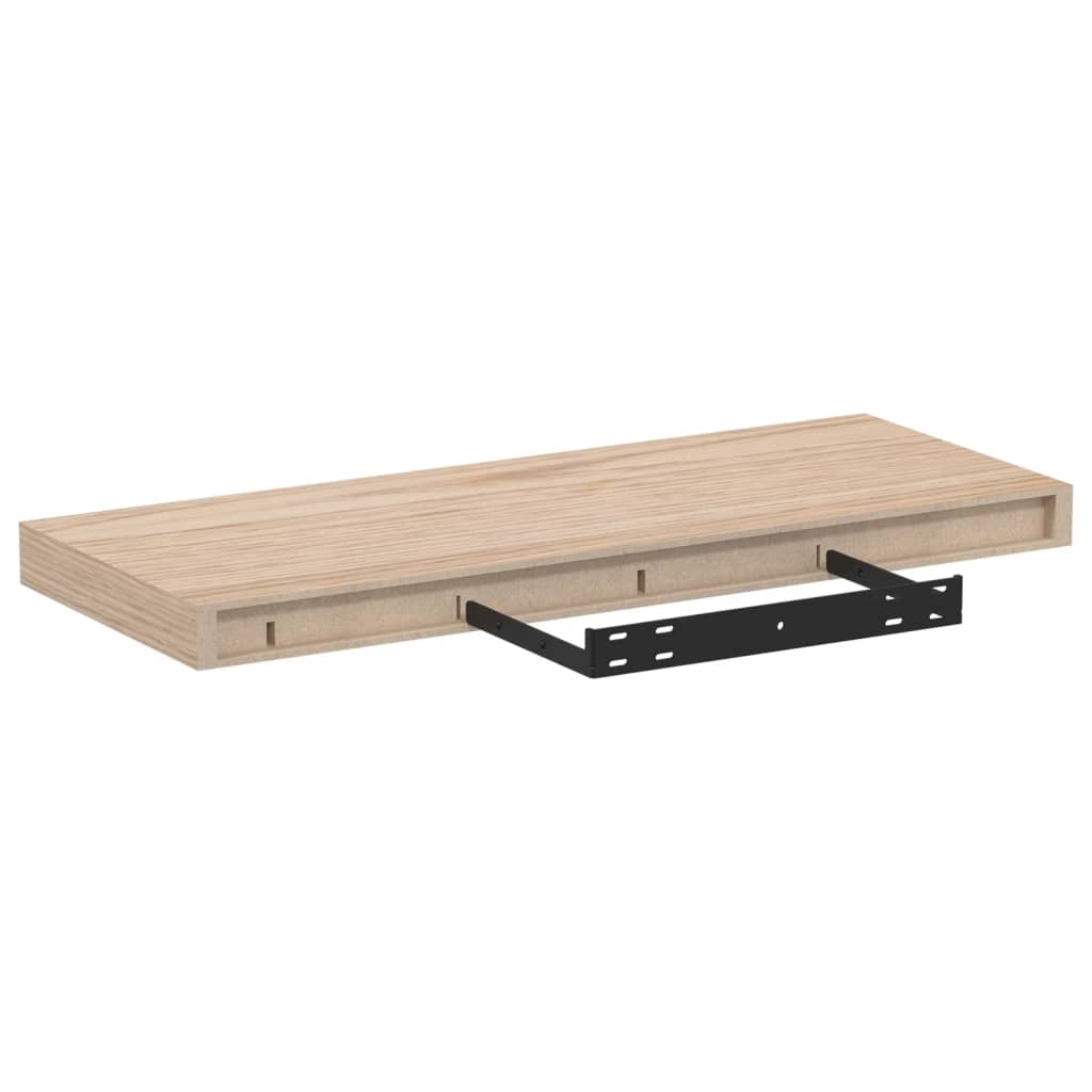 Plutajuće police 4 kom 60x23,5x4 cm od konstruiranog drva