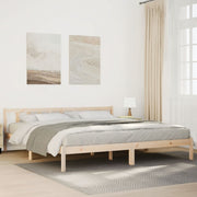 Dugi okvir kreveta bez madraca 180 x 220 cm od borovine