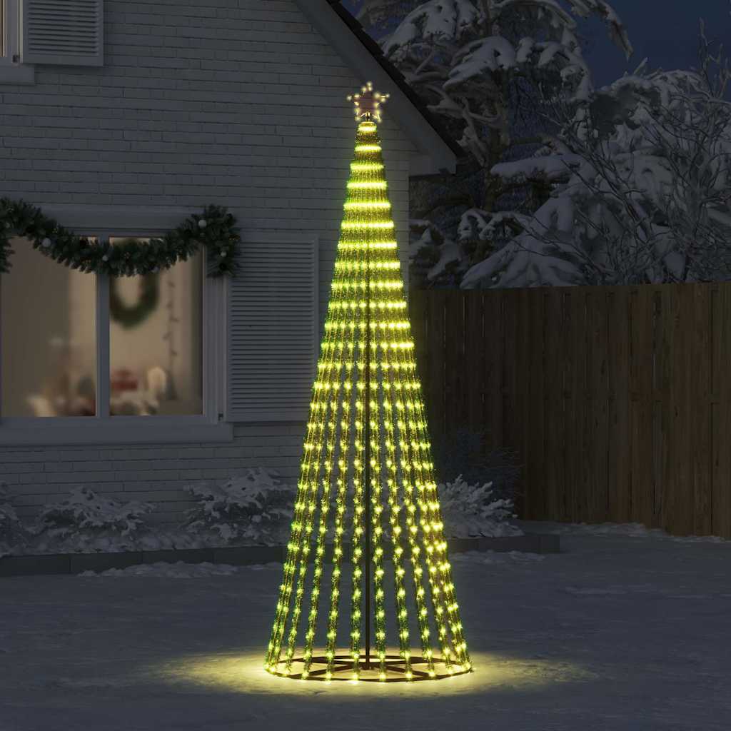 LED božićno drvce 475 LED toplo bijelo 247 cm