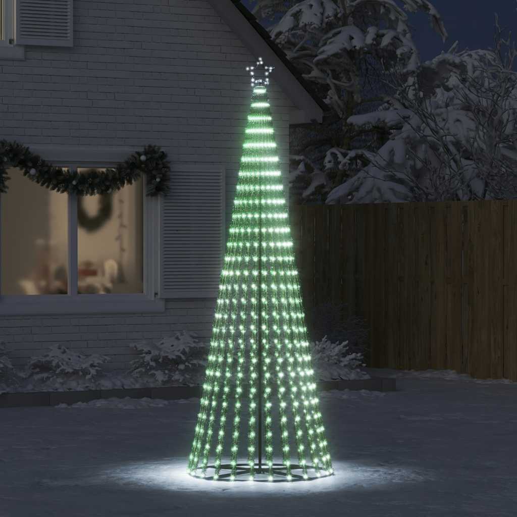 LED božićno drvce 475 LED hladno bijelo 247 cm