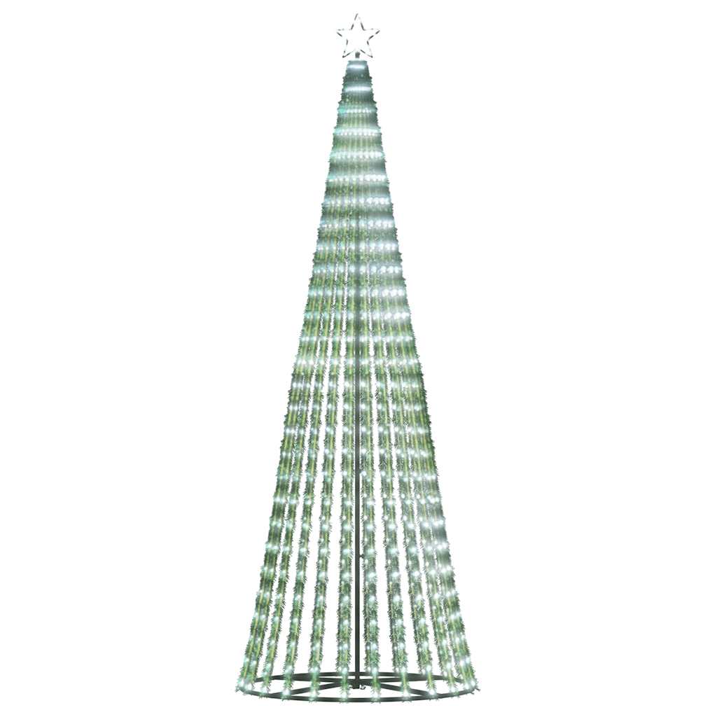 LED božićno drvce 475 LED hladno bijelo 247 cm