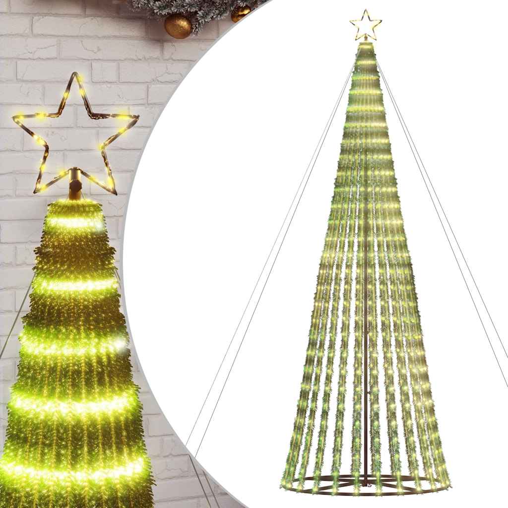 LED božićno drvce 1028 LED toplo bijelo 403 cm