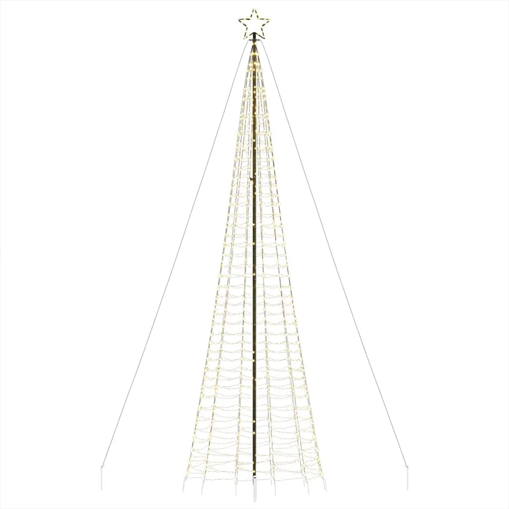 LED božićno drvce sa šiljcima 1534 LED toplo bijelo 500 cm