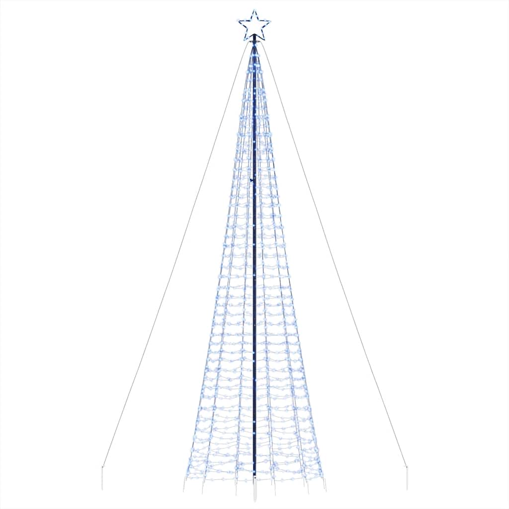 LED božićno drvce sa šiljcima 1534 LED plavo 500 cm