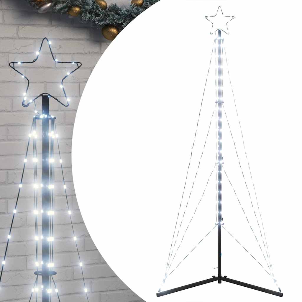 LED božićno drvce 363 LED hladno bijele 182 cm