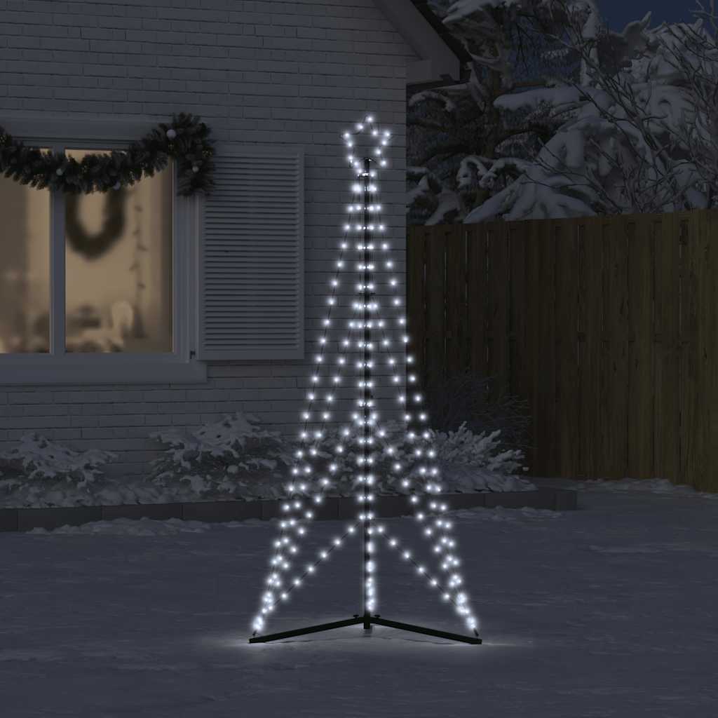 LED božićno drvce 363 LED hladno bijele 182 cm