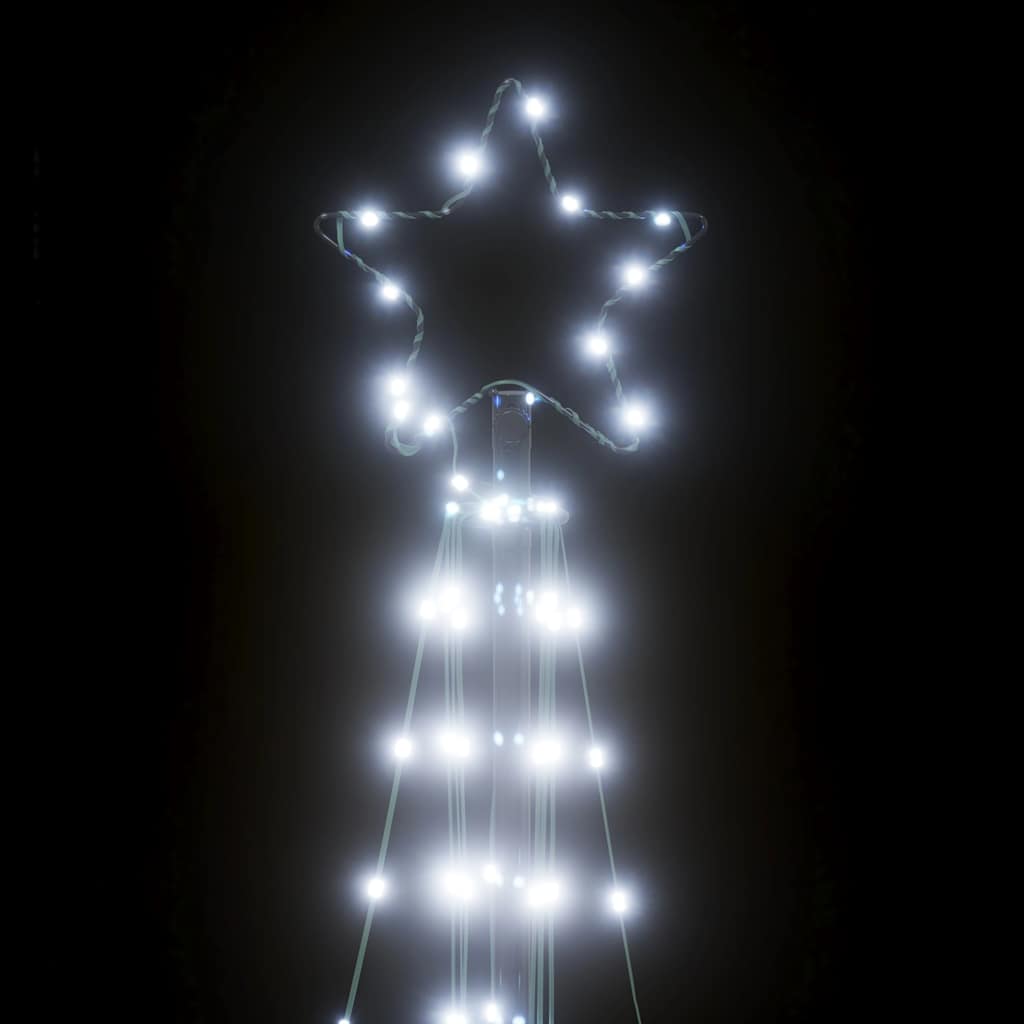 LED božićno drvce 363 LED hladno bijele 182 cm