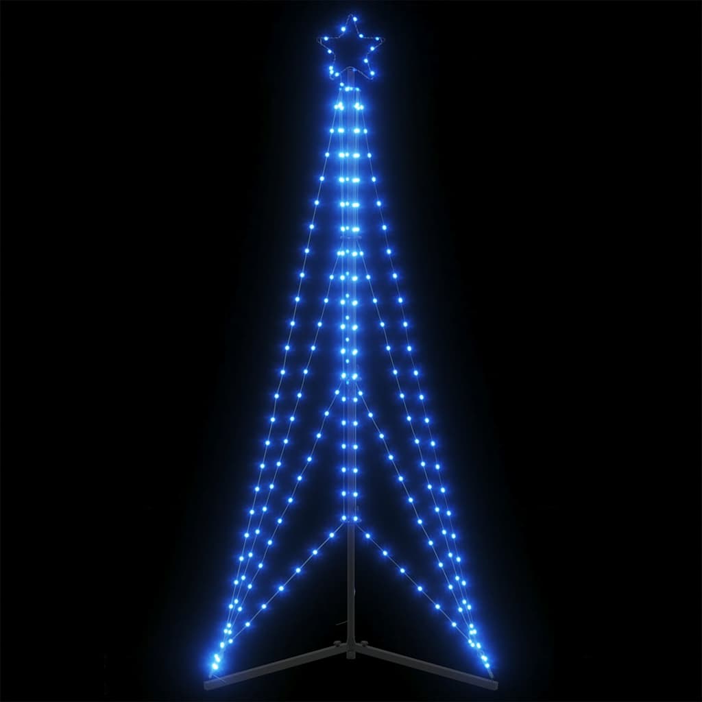 LED božićno drvce 363 LED diode plavo 182 cm