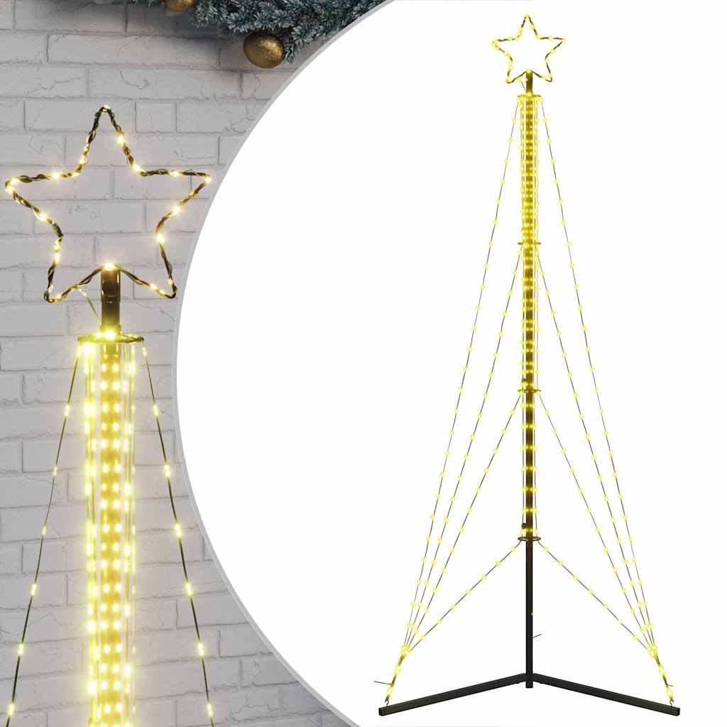 LED božićno drvce 483 LED toplo bijelo 240 cm